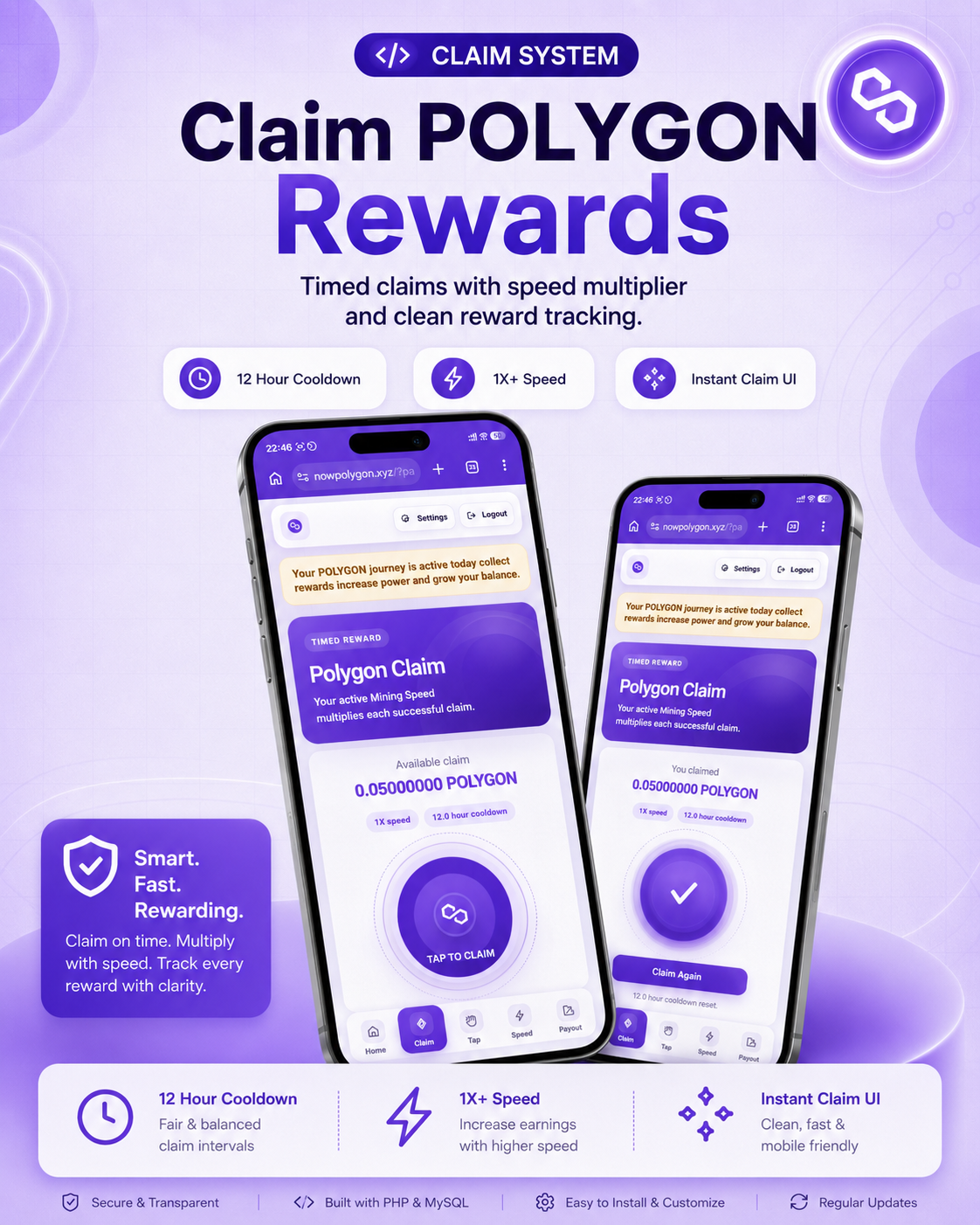 Timed Claim Rewards